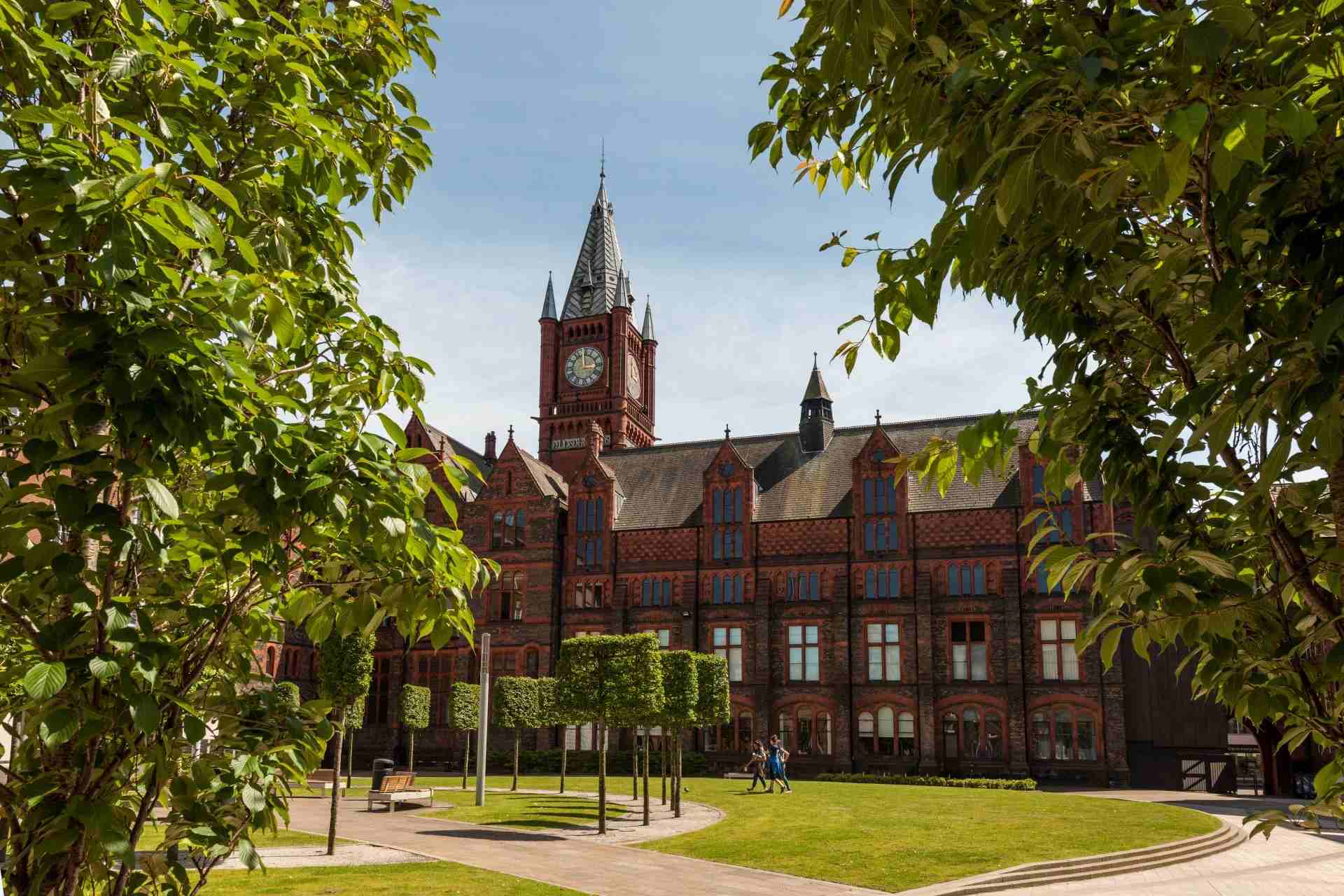 A view of the rear of the Victoria Gallery & Museum building