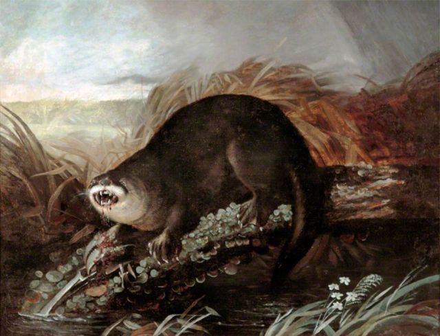 ‘An Otter Caught in a Trap, 1826’