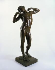 The Sluggard by Frederic Leighton, 1885 (bronze) Photo ©Tate