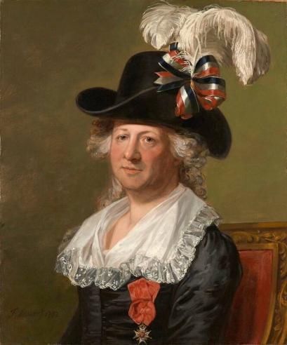 Chevalier d’Eon’s portrait dates from 1792 and is the earliest known painted portrait of a transvestite. 