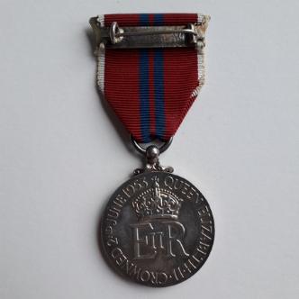 Coronation Medal reverse