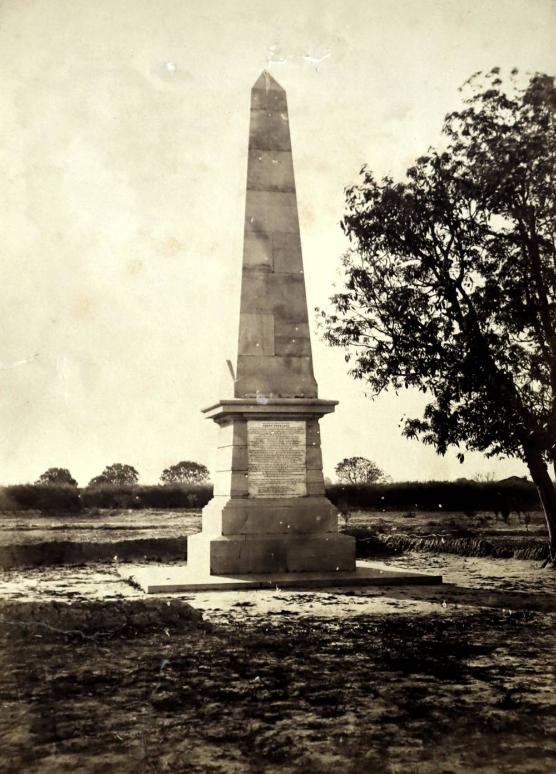 Memorial monument for Sir Henry Havelock in Lucknow.