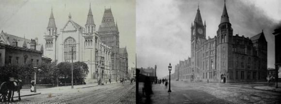 Owen's College Manchester and Victoria Building