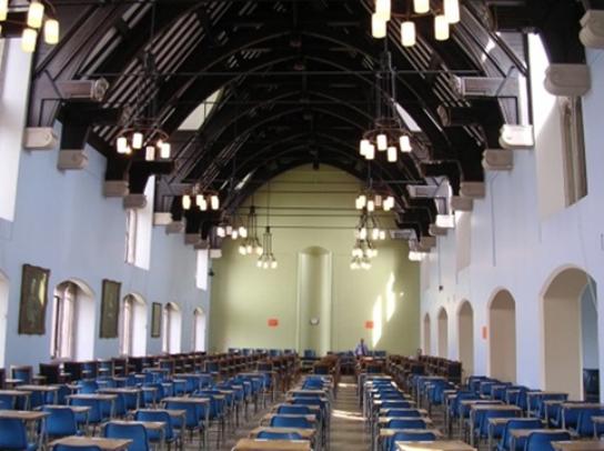 The Tate Hall used as an examination space circa 2004