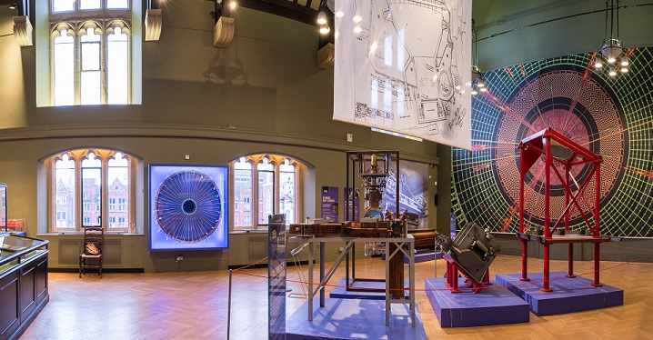 A view of the World a Particle exhibition at the Victoria Gallery & Museum, 2016
