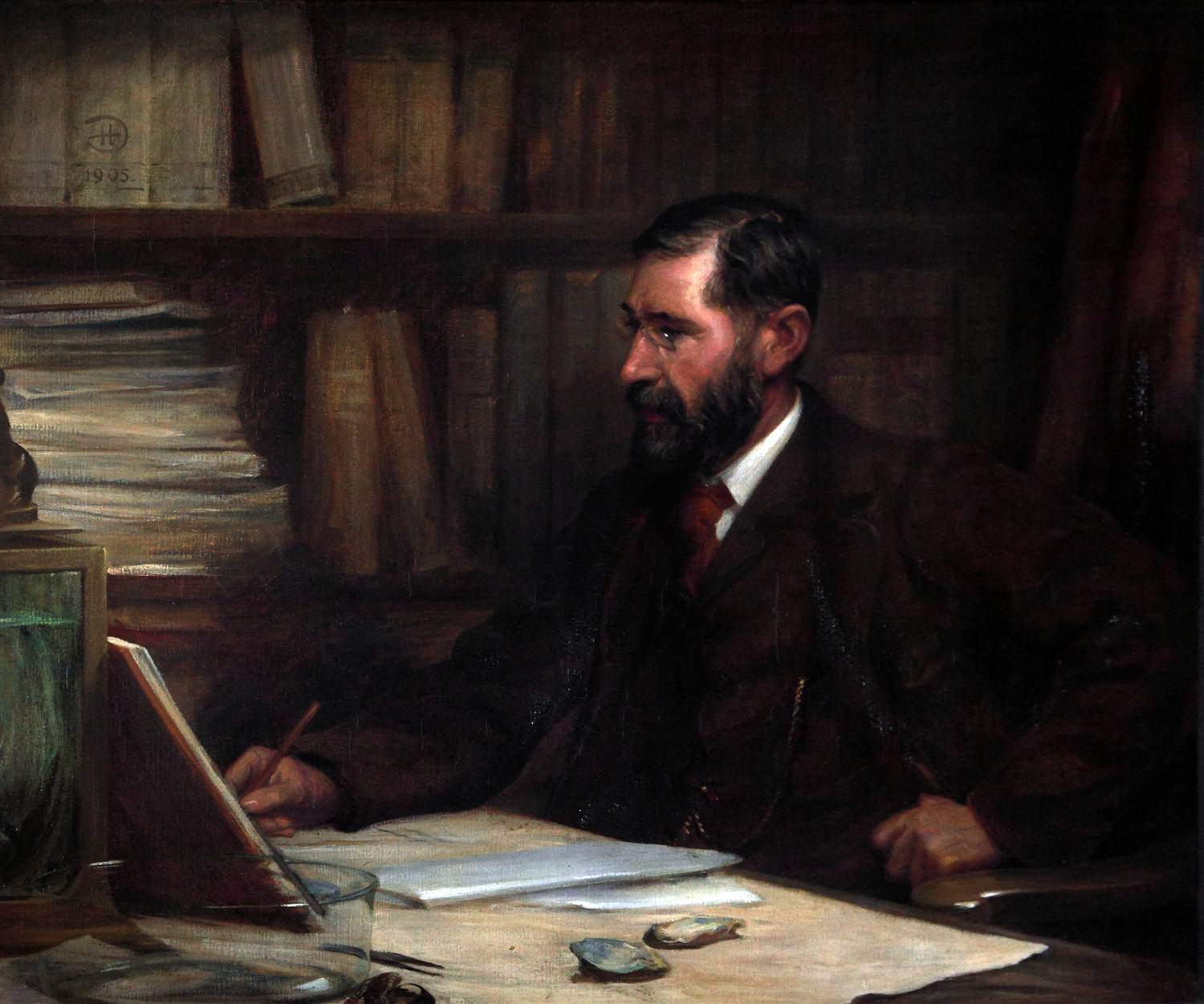Robert Duddingstone Herdman: William Abbott Herdman, 1905 (oil on canvas)