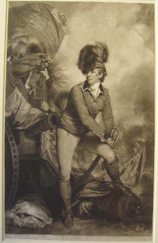 Mezzotint print after the Reynolds portrait. Engraving by John Raphael Smith, 1782. © Trustees of the British Museum