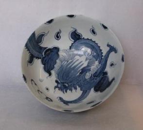 Chaffers porcelain bowl, c.1760