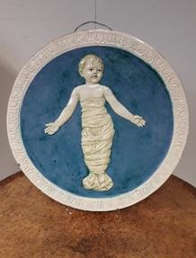 Della Robbia roundel, c.1900