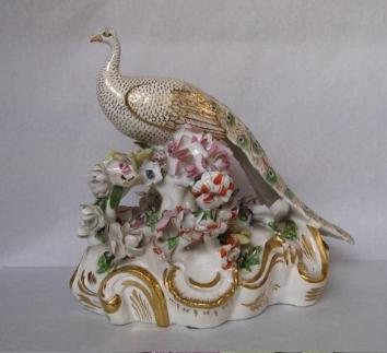 Model of a peacock, c.1830