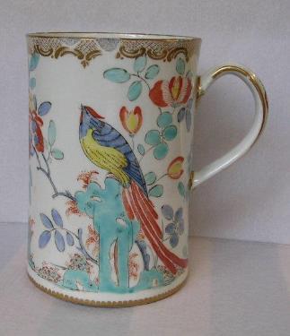 Worcester tankard, c.1780