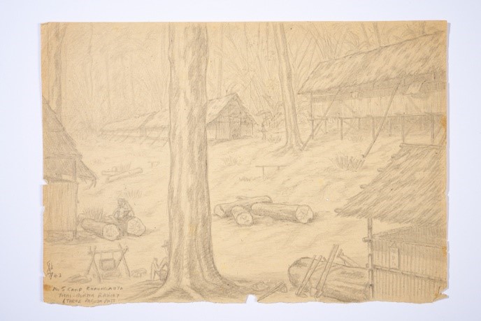 Chaungayya Camp, Burma, 1943