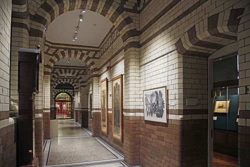 First floor art gallery corridor in 2020