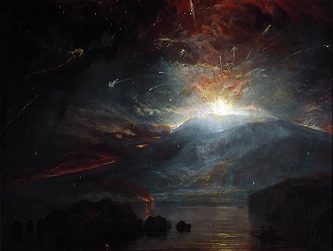 The Eruption of the Soufriere Mountains in the Island of St. Vincent - William Turner