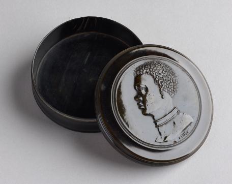 Snuff Box featuring an Enslaved African, c.1720