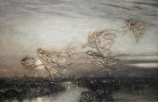 Twilight Dreams, 1913 By Arthur Rackham (1867 – 1939)