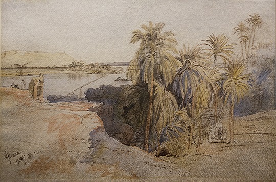 Assouan, 1854 By Edward Lear (1812 - 1888) 