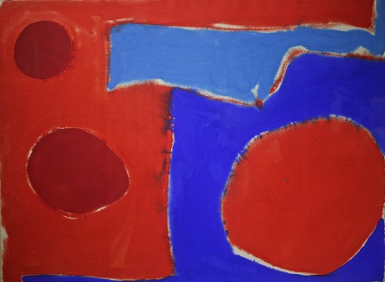 Reds and Blues, June 1964 By Patrick Heron (1920 – 1999) 