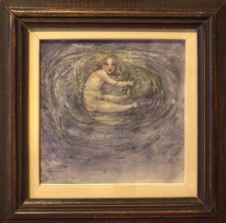 Child in a Rose Bowl, c.1899 By Frances Macdonald MacNair (1874 -1921)