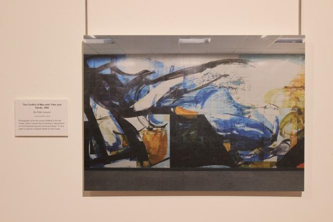 The Conflict of Man with Tides and Sands, 1960 By Peter Lanyon