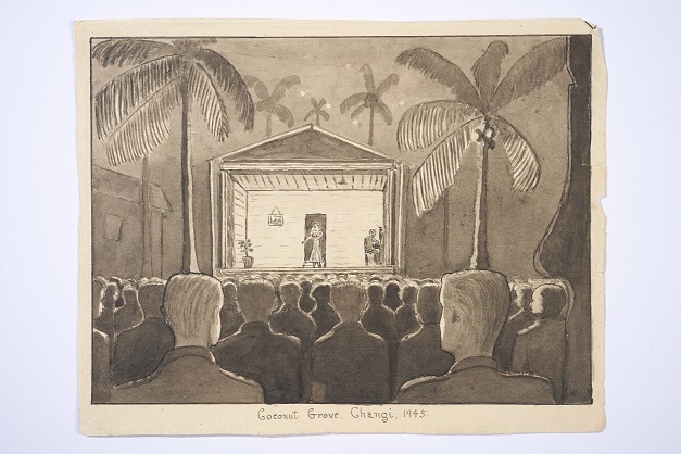 Coconut Grove Theatre, Changi Gaol, 1945