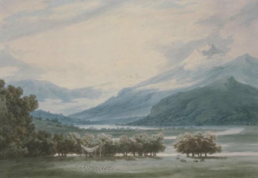 Brixen, Bressanone in South Tyrol, 1790 By John Robert Cozens (1752 - 1797) 
