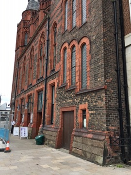 Our entrance doors on Ashton street are automatic