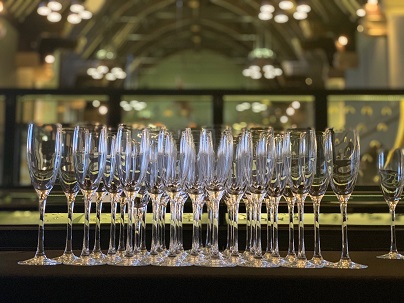 Drinks reception in the Tate Hall Museum