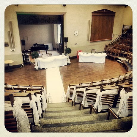 Leggate Lecture Theatre Wedding