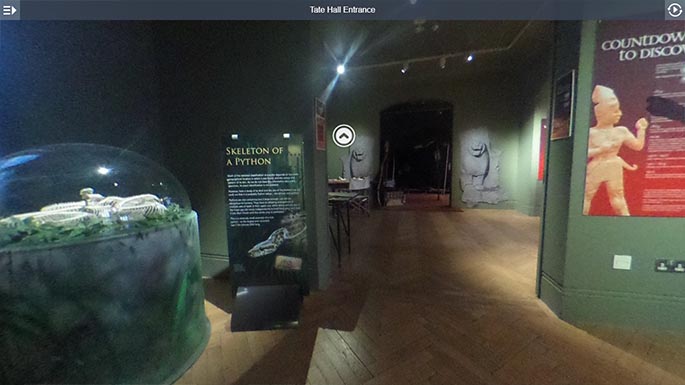 Take a virtual tour of the Tate Hall