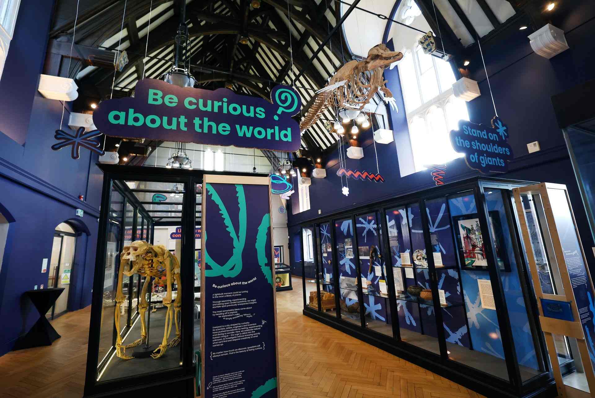 Inside Lightbulb moments exhibition in Tate Hall