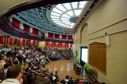 A conference held in the Leggate Lecture Theatre 