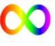 Rainbow Infinity Symbol