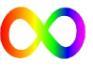 Rainbow Infinity Symbol