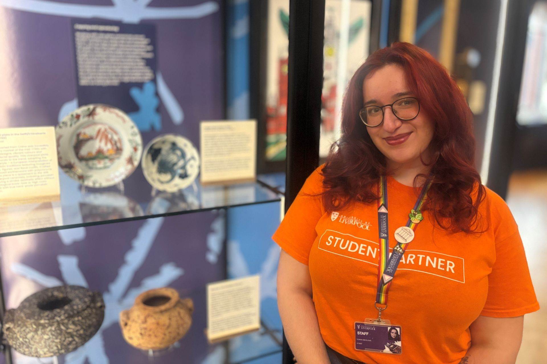 Archaeology undergraduate Yoana Nikolova